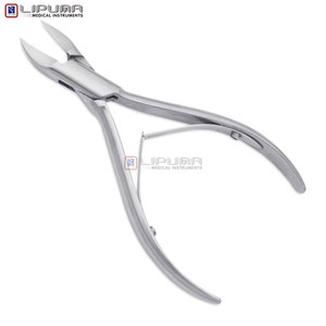 Coupe-ongles en acier inoxydable, coupe-ongles sûr et facile à utiliser, 10 cm, extrêmement tranchant, éliminateur de peaux mortes, coupe-ongles avec logo personnalisé - Product Image 6