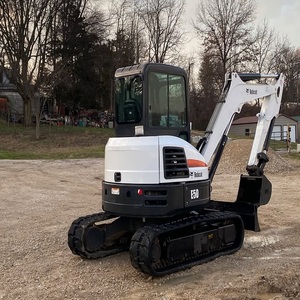 Miniexcavadora Bobcat E50, excavadora compacta confiable para trabajos de servicios públicos, excavación precisa, fácil maniobrabilidad e hidráulica potente. - Product Image 4