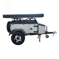 Caravane de luxe sur mesure en fibre de verre pour expéditions en Australie, remorque de camping tout-terrain, petit camping-car chinois tout-terrain à vendre
