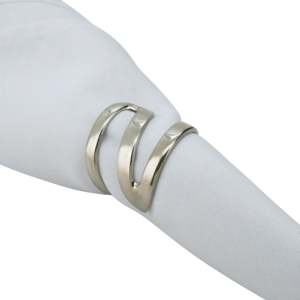 Lightweight Metal Napkin <b>Ring</b> <b>Holder</b> Elegant Table Decor for Dining Wedding Hotel Banquet Bulk Supply - Product Image 2