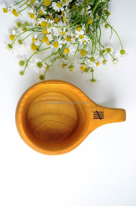 Mug à boire en bois unique et durable, design classique pour la maison moderne et les cadeaux d'affaires, fournisseur OEM d'Inde - Product Image 3