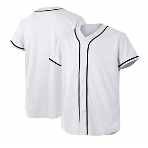 Mens 6 Button Baseball Jersey Classic <b>Game</b> Top Button Front Team Uniform Athletic Street Fashion Shirt - Product Image 3