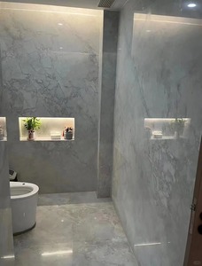 MiyaStone - Losa Grande de Cuarzo Gris Calacatta Impresa en 3D para Proyectos de Hoteles y Villas de Alta Gama - Product Image 4