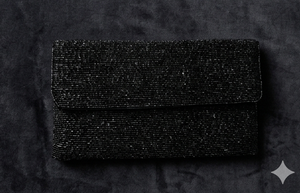 Pochette de Soirée Perlée Faite Main de Luxe pour Femme, Sac Brodé pour Mariage et Fêtes, Accessoire de Mode Ethnique - Product Image 2