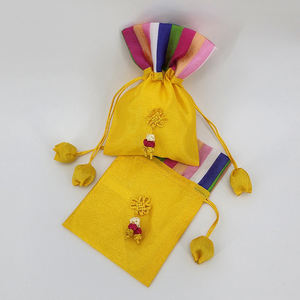 [Goyu] Korean Traditional <b>Patchwork</b> Lucky Mini Pouch With Embroidery Gift <b>Bag</b> - Product Image 3