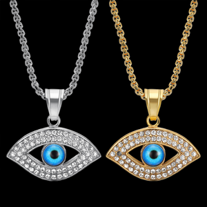 Pendentif en diamant Mossinate style urbain avec chaîne pour la photographie de mode et les tendances streetwear - Product Image 3