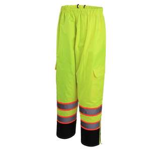 Pantalon de sécurité réfléchissant et respirant 2026 pour travaux de construction en extérieur, en polyester haute visibilité - Product Image 5
