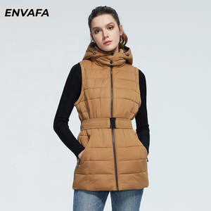 Veste matelassée personnalisée avec LOGO, coupe-vent d'hiver, gilet à manches amovibles, deux pièces, vente en gros, vestes d'hiver pour femmes, OEM ODM - Product Image 5