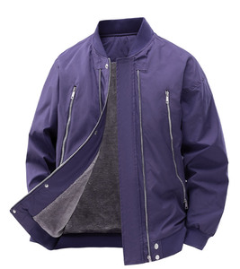 Bomber <b>Jacket</b> For <b>Man</b> Custom New Design <b>Canvas</b> Fabric Winter Outdoor <b>Jacket</b> Wholesale Price Comfortable <b>Men's</b> Bomber <b>Jacket</b> - Product Image 6