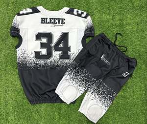 Jersey de Fútbol Americano Personalizado de Moda 2026, Logotipo/Número Cosido Personalizado, Ligero y Elástico, Ropa Deportiva Protectora para Equipos - Product Image 5