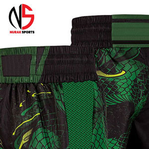 กางเกง MMA สำหรับผู้ชาย กางเกงชกมวยสำหรับฝึกซ้อม ทนทาน ระบายอากาศได้ดี แห้งเร็ว น้ำหนักเบา สีสันปรับแต่งได้ - Product Image 5