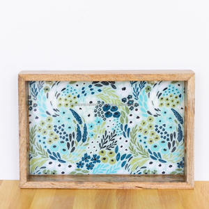 Bandeja Artesanal de Madera de la Mejor Calidad, Duradera, Ecológica, para Servir, Decorativa, para Uso en el Hogar y la Cocina, con Diseño Elegante - Product Image 3