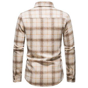 Chemise en flanelle pour homme en matériau durable, disponible en gros, sur mesure, anti-plis, de qualité supérieure - Product Image 1