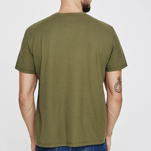 Camiseta con Logotipo Personalizado, Impresión Serigrafiada, Ecológica, de Secado Rápido, Absorbente de Humedad, Mezcla Premium de Algodón/Fibra de Bambú - Product Image 4