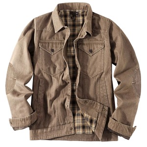 American Men's <b>Winter</b> Casual Hooded <b>Quilted</b> Loose Fit Crocheted Jacket Polyester/Cotton Zipper Windproof Truck Driver - Product Image 6