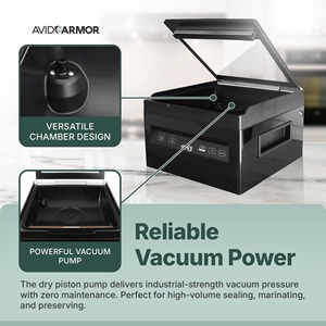 Machine de mise sous vide à chambre haute performance pour usage professionnel et domestique, idéale pour le commerce - Product Image 3