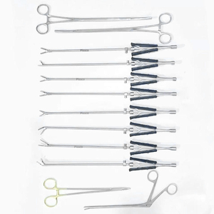 Ensemble d'instruments de chirurgie thoracoscopique PISSCO, instruments chirurgicaux thoraciques, ensemble d'instruments chirurgicaux cardiothoraciques, thoracique - Product Image 1