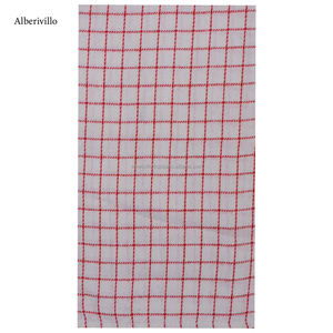 Toalla de té de lino con forma de rectángulo de Navidad, toalla de plato colgante de algodón plegable lavable para uso doméstico y técnicas tejidas - Product Image 5