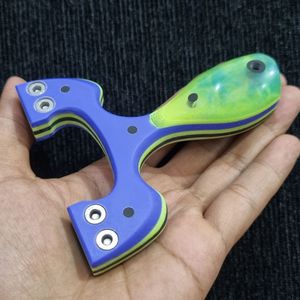 Lance-pierres de chasse NFZ Slingshots ID en aluminium, résine, Micarta, G10, bois, Kuningan, 300g, pour le tir et la chasse en extérieur - Product Image 2