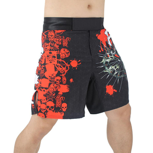 Shorts de MMA avancés en textile extensible haute performance, vêtement athlétique confortable, séchage rapide, vente en gros, fabricant de vêtements OEM ODM - Product Image 1