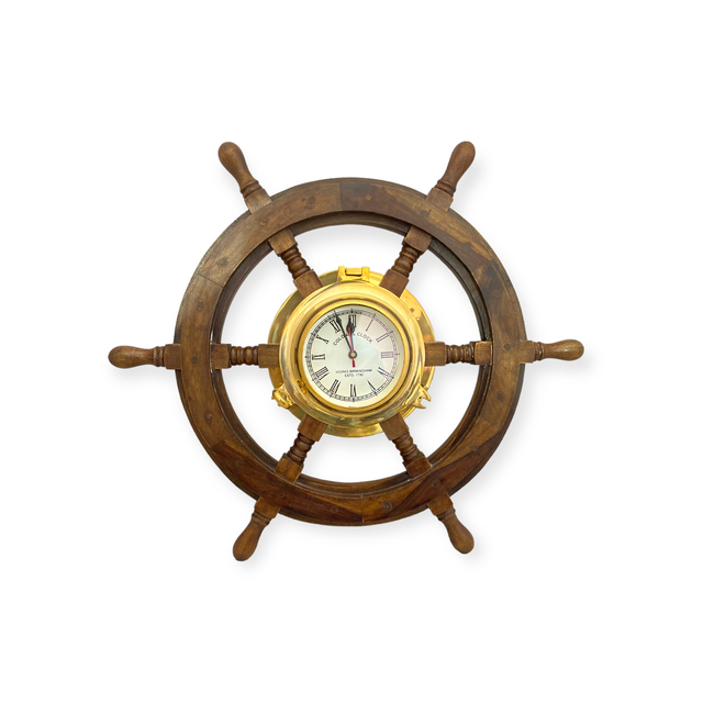 CL63 Art Deco Silent Needle Display Hanging Brass Wall Clock with Quartz Movement for Retirement