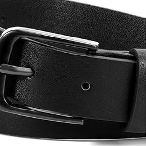 เข็มขัดหนังวัวน้ำหนักเบาสำหรับผู้ชาย สไตล์ลำลอง โลโก้สั่งทำได้ หัวเข็มขัดสแตนเลส ราคาขายส่ง - Product Image 5