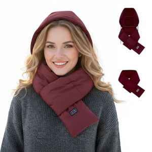 Bufanda Térmica Recargable para Mujer 2026 con Gorro Plegable Oculto y Almohadilla Calefactora para el Cuello - Product Image 6