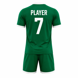 Uniforme de Fútbol de Alto Rendimiento para Hombres y Jóvenes, Conjunto de Camiseta de Fútbol Personalizada con Material Ligero y Transpirable para Entrenamientos y Partidos - Product Image 4