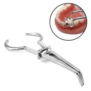 1 pièce Pince dentaire manuelle en acier inoxydable autoclavable, Pince à diaphragme, Pince de séparation, Pinces à matrice, Ergonomique pour dentiste - Product Image 2