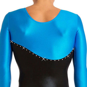 Justaucorps de danse de qualité supérieure, design de logo personnalisé, tissu extensible, justaucorps de danse confortables, en vente en ligne - Product Image 4