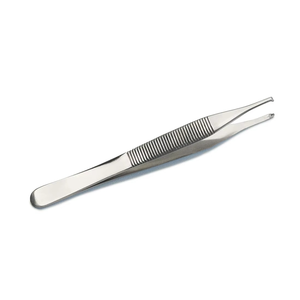 Pinces à tissus Adson de qualité supérieure en acier inoxydable, 1x2 dents, pinces de dissection fines, instruments chirurgicaux médicaux pour cliniques, certifiées CE ISO - Product Image 6