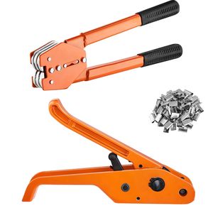 Kit di Imballaggio con 300 Sigilli Metallici e Tenditore per Nastro PET da 305m e Sigillatore per Imballaggio Pallet - Product Image 5