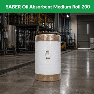 Rollo Absorbente de Aceite Industrial, Absorbente Universal para Mantenimiento, Absorbente de Combustible, Diésel, Limpieza de Fugas de Fluido Hidráulico - Product Image 3