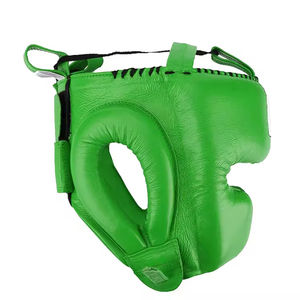 Casque de boxe intégral de haute qualité avec logo personnalisé, casque de sparring MMA, protection d'entraînement en cuir, caractéristiques de sécurité - Product Image 3