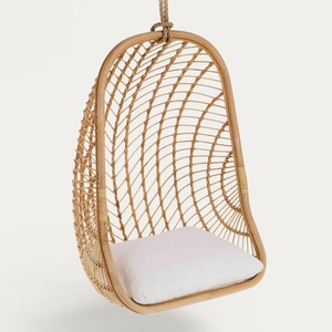 Top selling natural rattan <b>swing</b> chair for indoor outdoor comfortable seating hanging chairs - Product Image 1