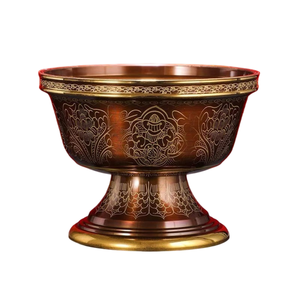 Quemador de Incienso Religioso de Latón, Acabado en Color Dorado Antiguo, Alta Calidad, Decoración para el Hogar, Fragancia, Bakhoor - Product Image 1