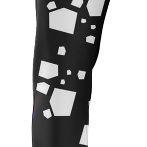 Pantalon de survêtement noir pour homme LAMA INDUSTRIES, coupe droite, imprimé, design croisé, fermeture éclair, léger, en lin/coton sergé, pantalon décontracté - Product Image 3