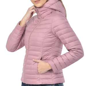 Chaqueta Acolchada de Invierno con Capucha para Mujer, Ropa de Abrigo Informal para Clima Frío, Prenda Exterior Ligera, Cálida y Transpirable para Actividades al Aire Libre - Product Image 4