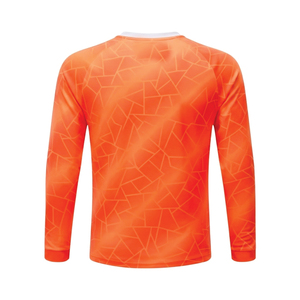 เสื้อฟุตบอลผู้รักษาประตูแบบขายส่งสำหรับผู้ชาย ระบายอากาศได้ดี แห้งเร็ว พิมพ์ลายแบบซับลิเมชั่น ชุดฟุตบอลพรีเมียม - Product Image 4