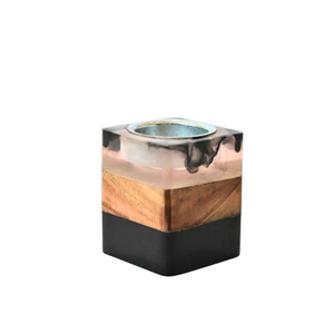 Resin Wood Bakhoor Incense Burner Handmade Aromatherapy Holder for Yoga Spa Prayer Meditation and Home Fragrance Decor - Product Image 1