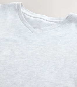 Camiseta de Manga Corta para Hombre, Cuello en V, 260 g/m², 100% Algodón, Ecológica, de Secado Rápido y Transpirable, Impresión Personalizada al por Mayor, OEM - Product Image 6