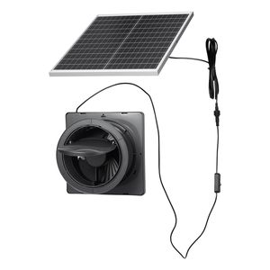 Ventilatore Solare da 25W con Flusso d'Aria di 220 CFM, Angolo del Pannello Regolabile, 2030 RPM ad Alta Velocità, Installazione Flessibile e Rapida, Tipo Leggero - Product Image 1