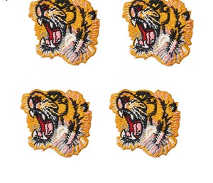 <b>Top</b>-Style Clothing Unique Breathable Felt Embroidered Heart-Shape Flower Patches for Hats Custom Color <b>PVC</b> Iron-On - Product Image 5