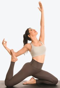 Conjunto Deportivo de 5 Piezas para Mujer, Talla Grande, Sin Costuras, Elegante, Portátil, 100% Algodón, Transpirable, Pantalones Cortos - Product Image 3