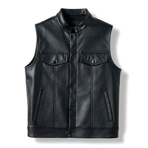 Chaqueta de Mezclilla para Hombre, Talla Grande, Estilo Motero, Cierre Triple, Transpirable, de Secado Rápido, Ecológica, Premium, Otoño, con Logotipo Personalizado - Product Image 1
