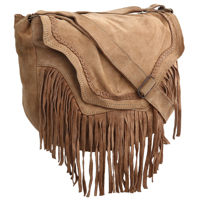 Nouveau sac à franges Hobo en cuir souple suédé véritable personnalisé sac à main de luxe en cuir de créateur haut de gamme pour femmes sacs à main