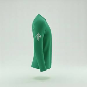 Camiseta de Manga Larga para Hombre, Talla Grande, Cuello Redondo, 100% Algodón, Estilo Casual Personalizado Bajo Demanda, RIVIAN ATLANTIC, Calidad Premium 2026 - Product Image 4