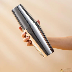 Shaker Boston en acier inoxydable, accessoires de bar pour cocktails, shaker à cocktails double paroi 750/600 ml - Product Image 4