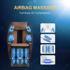 Fauteuil de massage à domicile, corps entier, avec rail, cabine spatiale de luxe, multifonctionnel, mécanisme de suspension pneumatique - Product Image 4