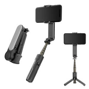 Oferta Especial: <span class=keywords><strong>Estabilizador</strong></span> de <span class=keywords><strong>Gimbal</strong></span> <span class=keywords><strong>L09</strong></span>, Trípode Inalámbrico, Palo Selfie con Rotación de 360°, Antivibración, con Luz de Relleno - Product Image 1